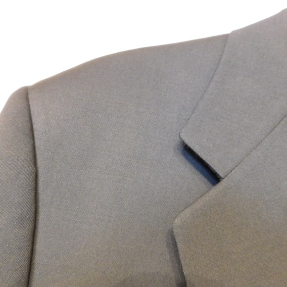 Canali Men's Navy Blue Wool Blazer Jacket Measurements In Description No Size - Picture 10 of 11